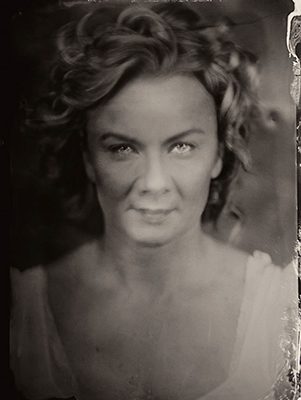 Jenny Wåhlander, artist, skivomslag,wet plate collodion,